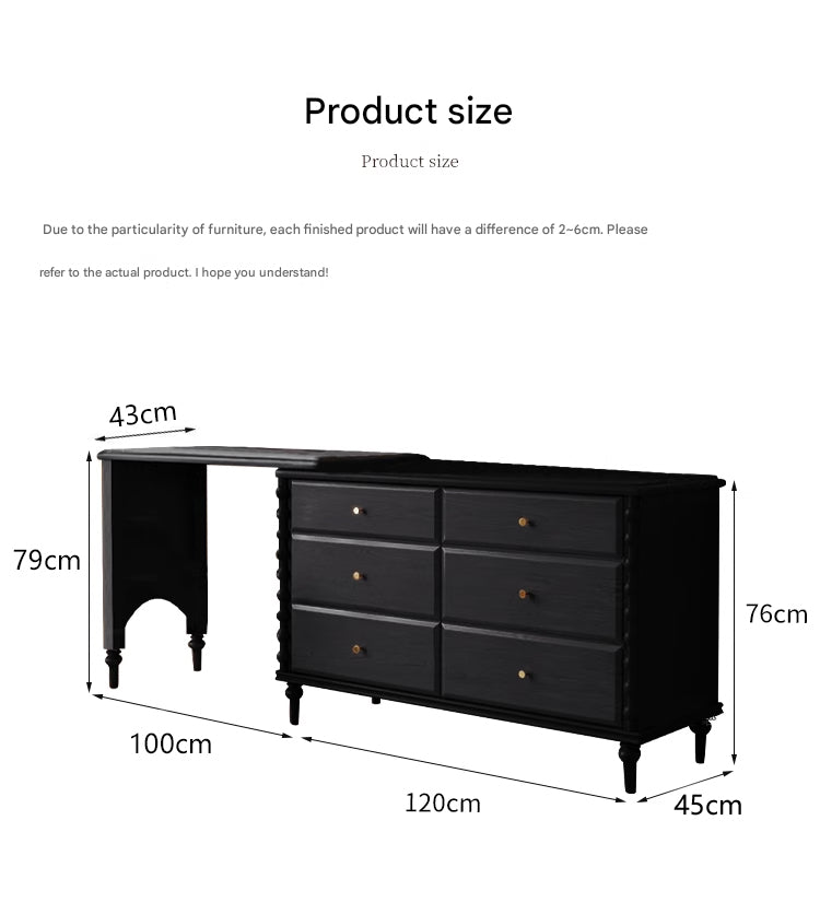Hepburn Vanity | A Mid-Century Modern Dressing Table Designed for Small Spaces